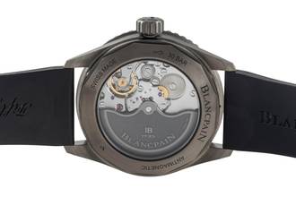 Thumbnail von Blancpain Fifty Fathoms Bathyscaphe Blue Keramik 5000-0240-NAOA B&P NP 14700 