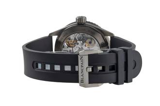 Thumbnail von Blancpain Fifty Fathoms Bathyscaphe Blue Keramik 5000-0240-NAOA B&P NP 14700 