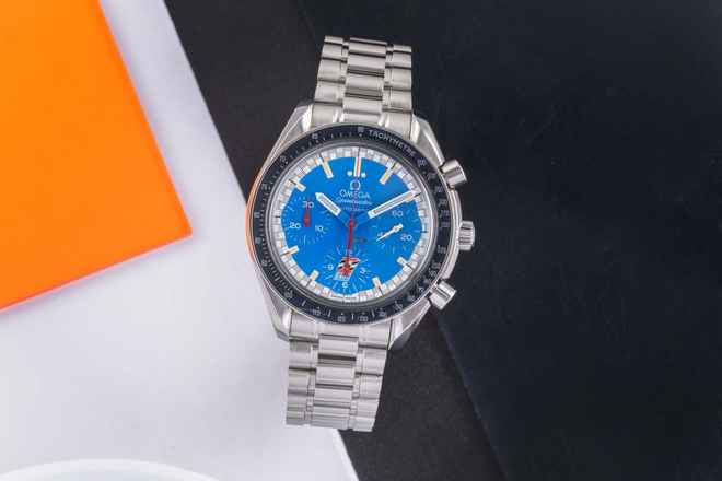  Omega Speedmaster Racing Cart Excellent Condition Chronograph Ref. 3810.80.00 