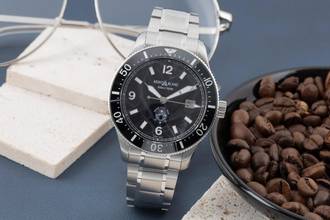 Thumbnail von Montblanc 1858 Iced Sea Stahl Automatik Herrenuhr Ref. MB129371 7578