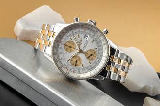 Thumbnail von Breitling Navitimer Chronograph Stahl / Gold Automatik Herrenuhr Ref. B13019