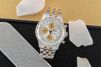 Thumbnail von Breitling Navitimer Chronograph Stahl / Gold Automatik Herrenuhr Ref. B13019