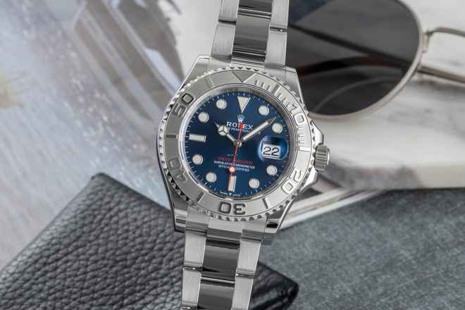  Rolex Yacht-Master 40 Stahl / Platin Automatik Oyster Perpetual 126622 B&P 2025 