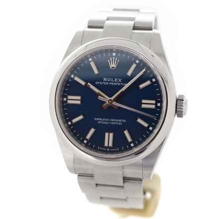  Rolex Oyster Perpetual Stainless Dial (2025) Full Set 