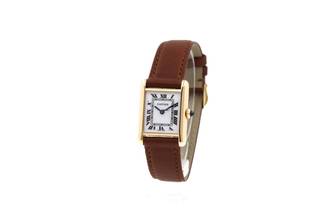Thumbnail von Cartier Tank Louis Cartier 78087 from 1978 Serviced byCartier