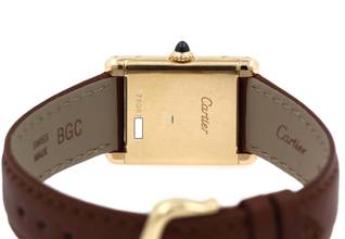 Thumbnail von Cartier Tank Louis Cartier 78087 from 1978 Serviced byCartier