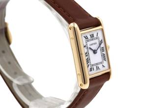 Thumbnail von Cartier Tank Louis Cartier 78087 from 1978 Serviced byCartier