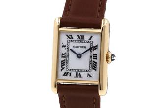 Thumbnail von Cartier Tank Louis Cartier 78087 from 1978 Serviced byCartier