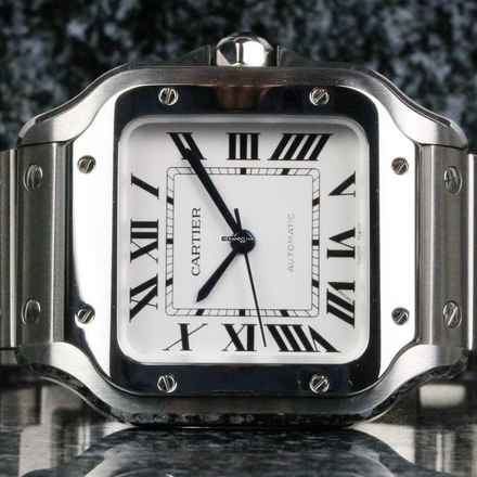 Cartier Santos De Cartier Orta Beyaz WSSA0029 - Yeni - Tam Set 2026