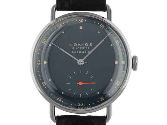  NOMOS Metro Neomatik Glashütte Metro Neomatik Ref.1110 2024 Full Set Neu Metro Neomatik Nachtblau 