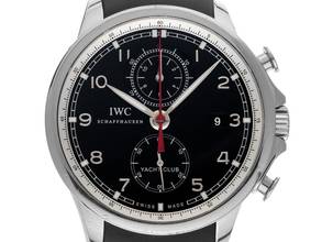 Thumbnail von IWC Portugieser Yacht Club Chronograph Ref.IW390204 Bj.2011 Full Set wie Neu Vintage Portugieser Yacht Club Chronograph Kautschuk Faltschließe