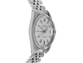 Thumbnail von Rolex Datejust 36 Ref.1601 1972 Full Set Original Vintage Unpoliert Datejust open 6/9 Stahl 18kt Weißgold