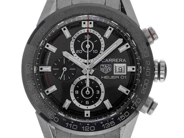  TAG Heuer Carrera Calibre HEUER 01 Ref.CAR201W.BA0714 Bj.2018 Full Set sehr gut Vintage Carrera 