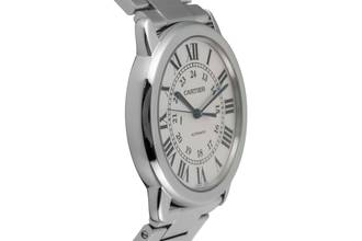 Thumbnail von Cartier Ronde de Cartier Solo De Cartier Automatik Datum Stahl Herrenuhr Ref. WSRN0012