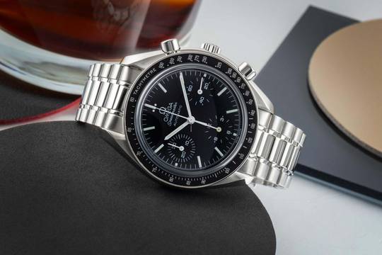 Omega Speedmaster Reduced Chronograph Automatik Edelstahl Ref. 3539.50.00
