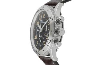 Thumbnail von Breguet Type XX - XXI - XXII Aeronavale Chronograph Stahl Automatik Ref. 3800/ST/92 B&P 1996