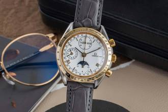 Thumbnail von Omega Speedmaster Date Triple Date Stahl / Gold Automatik Ref. 3131.20 Klassiker