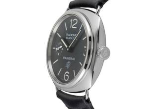 Thumbnail von Panerai Radiomir Black Seal Handaufzug Stahl Herrenuhr Ref. PAM00380 B&P 2014
