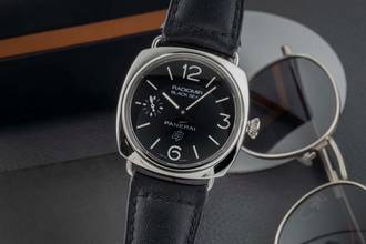 Thumbnail von Panerai Radiomir Black Seal Handaufzug Stahl Herrenuhr Ref. PAM00380 B&P 2014
