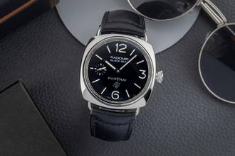Thumbnail von Panerai Radiomir Black Seal Handaufzug Stahl Herrenuhr Ref. PAM00380 B&P 2014