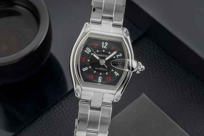 Cartier Roadster de Cartier LM Vegas Dial Otomatik Erkek Saatı Ref. W62002V3 2510