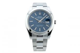 Thumbnail von Rolex Datejust 41 Oyster Bracelet - Blue Fluted Dial - 126300 2023