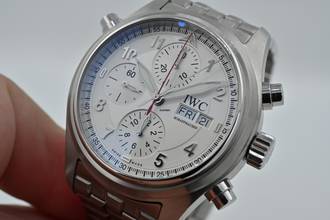 Thumbnail von IWC Fliegeruhr Doppelchronograph Spitfire Flieger Double Chronograph Bracelet IW3713