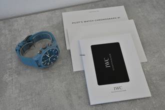 Thumbnail von IWC Fliegeruhr Chronograph Top Gun Miramar Fliegerchronograph Pilots Chronograph Top Gun 41 Miramar Blue IW389409
