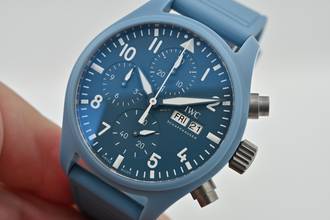 Thumbnail von IWC Fliegeruhr Chronograph Top Gun Miramar Fliegerchronograph Pilots Chronograph Top Gun 41 Miramar Blue IW389409