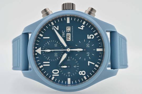 IWC Fliegeruhr Chronograph Top Gun Miramar Fliegerchronograph Pilots Chronograph Top Gun 41 Miramar Blue IW389409