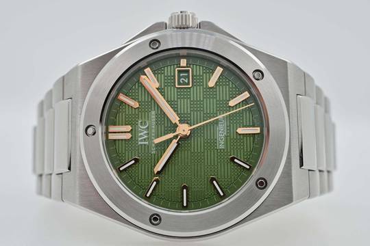 IWC Ingenieur IW328908 Green Dial 40mm F1 Limited Edition Brad Pitt