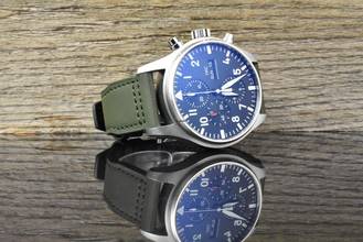 Thumbnail von IWC Fliegeruhr Chronograph Pilot Chronograph IW377709 Black Dial unpoliert Full Set