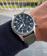Thumbnail von IWC Fliegeruhr Chronograph Pilot Chronograph IW377709 Black Dial unpoliert Full Set