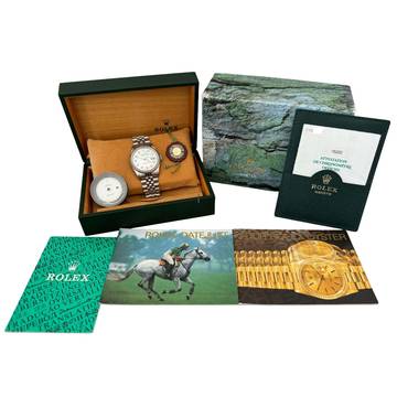 Rolex Datejust 36 16220 MOP Pearl diamond dial Full Set 1999