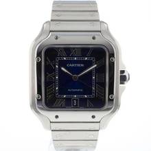 Thumbnail von Cartier Santos Large Blue dial