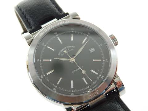 Mühle Glashütte City 99 Automatic Herrenuhr Ref M99 The City im Full Set plus Revision absolutes Full Set Original Krokoband