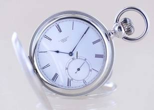 Thumbnail von Longines Taschenuhr Savonette Francillion Jubiläum 1867-1992 limited 925 Silber