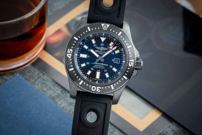Breitling Superocean 44 II 44 Spezial Black Automatik M1739313/BE92 B&P 2019