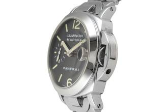 Thumbnail von Panerai Luminor Marina Automatic Stahl Automatik Herrenuhr Ref PAM00050 Box & Papiere 2000