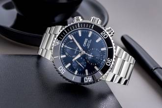 Thumbnail von Oris Aquis Date Chronograph Stahl Automatik Ref. 01 774 7743 4155-07 8 24 05PEB