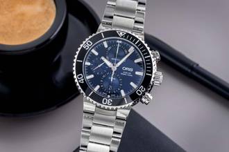 Thumbnail von Oris Aquis Date Chronograph Stahl Automatik Ref. 01 774 7743 4155-07 8 24 05PEB