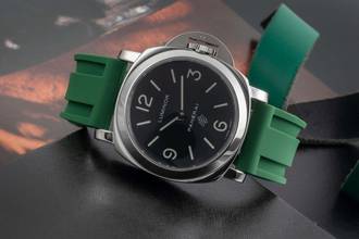 Thumbnail von Panerai Luminor Base Logo 44 Stahl Handaufzug Herrenuhr Ref. PAM00000
