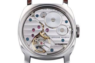 Thumbnail von Panerai Luminor Base Logo 44 Stahl Handaufzug Herrenuhr Ref. PAM00000