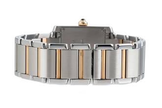 Thumbnail von Cartier Tank Française Edelstahl / Gold Quarz Damenuhr Ref. W51006Q4 2301