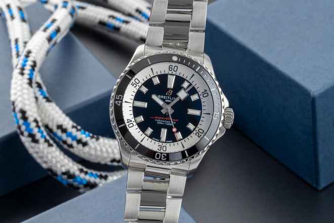 Breitling Superocean 42 Otomatik 42 Çelik Erkek Saat Ref A17375211B1A1