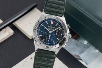 Thumbnail von Breitling Chronomat 42 B01 42 Stahl Automatik Ref. AB0134101L2S1 B&P NP 8800 