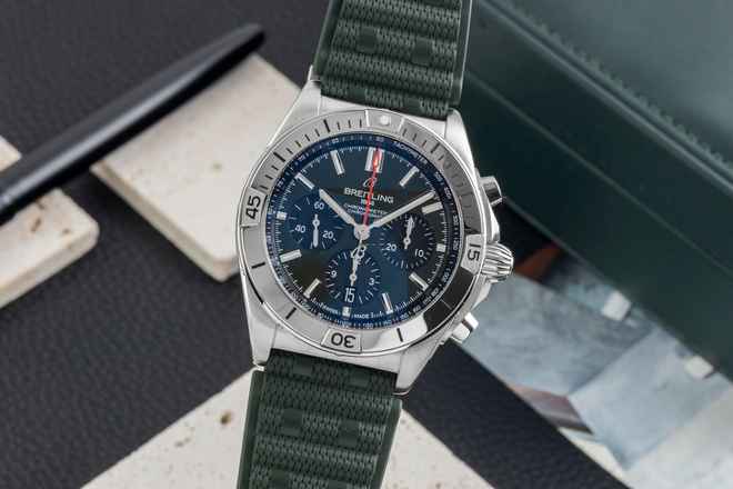 Breitling Chronomat 42 B01 42 Çelik Otomatik Ref. AB0134101L2S1 B&P NP 8800 €