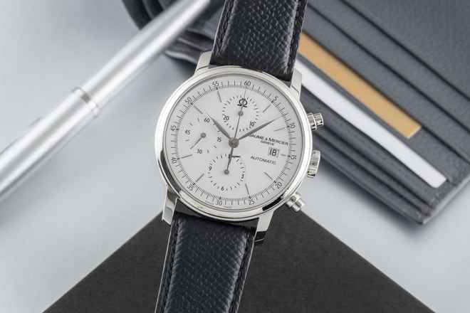 Baume & Mercier Classima Chronograph Çelik Otomatik Ref. M0A68541 65533 B&P