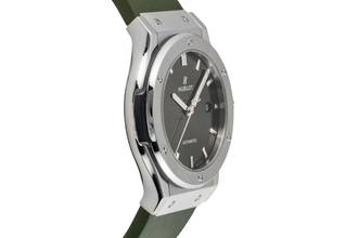 Thumbnail von Hublot Classic Fusion Titan Automatik Green Dial Ref. 542.NX.8970.RX Box