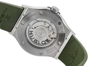Thumbnail von Hublot Classic Fusion Titan Automatik Green Dial Ref. 542.NX.8970.RX Box